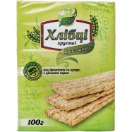 Хлебцы Galleti Хлебцы Луганцы Три злаки хрустящие 100г - Фото