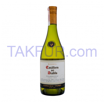 Вино Casillero del Diablo Chardonnay белое сухое 13.5% 0.75л - Фото