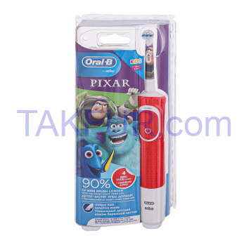 Щетка зубная Oral-B Kids Pixar электрическая 1шт - Фото