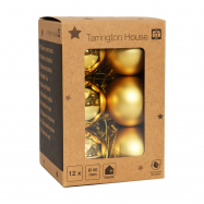 Набір куль Tarrington House блиск 12 пр 50мм - Фото