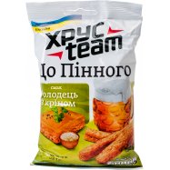 Сухарики холодец с хреном ХрусTeam 70г - Фото