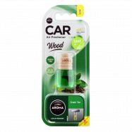 AROMA CAR АРОМАТИЗАТОР WOOD : ЗЕЛЕНИЙ ЧАЙ - Фото