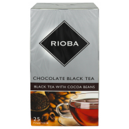 Чай Rioba Chocolate Black Цейлонск байхов мелкий 2г*25шт 50г - Фото