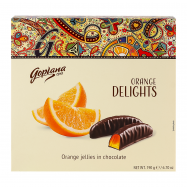 Мармелад Goplana Delights Orange жевательный в шоколаде 190г - Фото