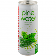 Напиток б/а Morshynska plus PineWater вкус мяты сл/газ 0.33л - Фото