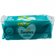 Салфетки влажные Pampers Sensitive детские 2*52шт - Фото