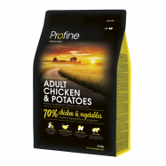 Сухой корм для взрослых собак Profine Adult курица 3кг - Фото