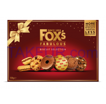 Печенье бисквитное Fox`s Сказочное ассорти 550г - Фото
