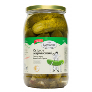 Огурцы Карпати маринованные 860г - Фото