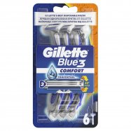 Бритва Gillette Blue 3 Comfort одноразовая 6шт - Фото