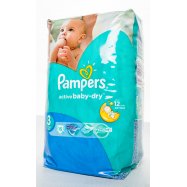 Подгуз Pamp Act BabDry Midi 3 4-9кг 15шт - Фото
