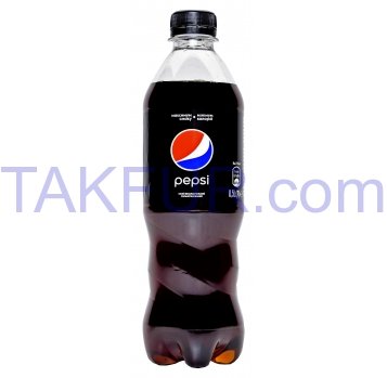 Напиток Pepsi Black с/г 0,5л ПЭТ - Фото