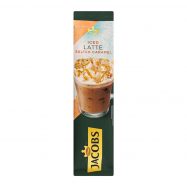 Напиток кофейный Jacobs Iced Latte Salted Caramel 21.3г - Фото