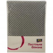 ARO КПБ ПОПЛІН ДВОСПАЛЬН. : СІРИЙ КР. - Фото