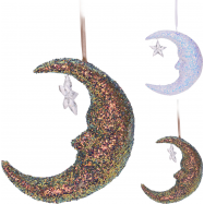 ПІДВІСКА МІСЯЦЬ 14СМ В АС - Фото