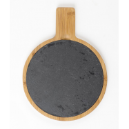 ДОШКА Д/СЕРВ БАМБУК КР.35X27 - Фото