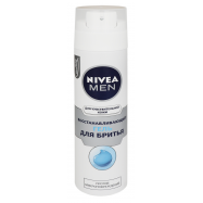 Гель д/бритья Nivea Men Восстанавливающ д/чувствит кожи200мл - Фото