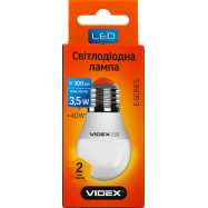VIDEX LED ЛАМПА G45E 3.5W E27 : K4100 - Фото