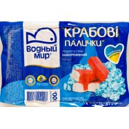Крабовые палочки Водный Мир замороженные 400г - Фото