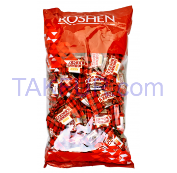 Конфеты Roshen Johnny Krocker Choco в шоколад глазури - Фото