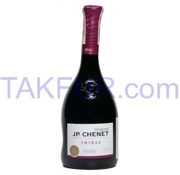 Вино J.P. Chenet Shiraz красное сухое 13% 0,75л - Фото
