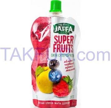 Десерт фруктовый Jaffa Super Fruits Смузи 120г дой-пак - Фото