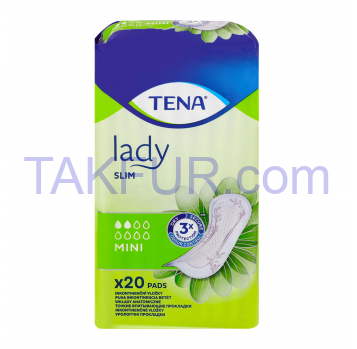 Прокладки урологические TENA Lady Slim Mini 20 шт - Фото