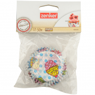 ФОРМИ ДЛЯ ТІСТ ПАПЕРD7СМ 50ШТ. - Фото