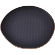 ТАРІЛКА КЕРАМ 27СМ BLACK - Фото