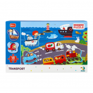 Пазл Dodo Транспорт №300158 сортер 31*45см 18эл - Фото