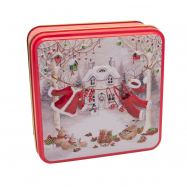 Печенье бисквитное Grandma Wild`s Стирка Деда Мороза 100г. - Фото