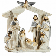 ВЕРТЕП РІЗД-Й БІЛИЙ 22Х7Х22СМ - Фото