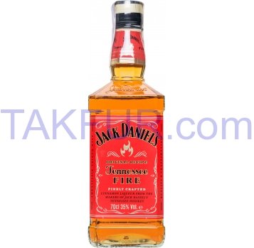 Ликер Jack Daniel`s Tennessee Fire 35% 0,7л стекл бутыла - Фото