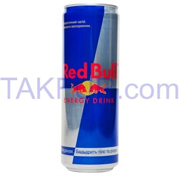 Напиток Red Bull Энергетический б/алкогольн среднегаз 473мл - Фото