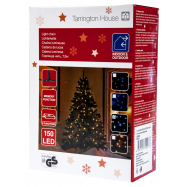 Led Гірлянда Tarrington House біла 150l - Фото