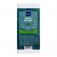 Пакет Metro Professional хот-дог 170*60*40мм белый 100шт/уп - Фото
