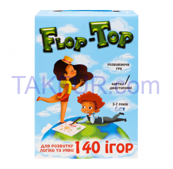 Игра настольная Strateg Flop-Top №30868 для детей 1шт - Фото