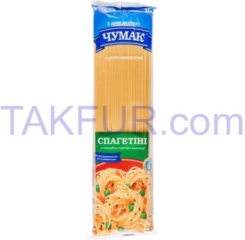 Изделия макаронные Спагеттини 400 г Чумак - Фото