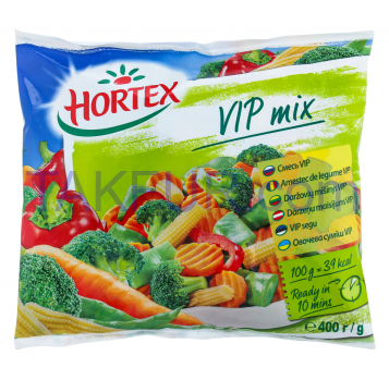 Смесь овощная Hortex VIP глубокой заморозки 400г - Фото