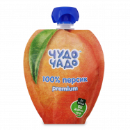 ЧУДО-ЧАДО ПЮРЕ БЕЗ ЦУКРУ 90Г : ПЕРСИК - Фото