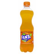 Напиток Fanta с апельсиновым соком сильногазированый 500мл