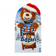 Пирожное Ведмедик Барні бисквитое с шоколадной начинкой 90г - Фото