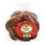 Калач Київхліб с маковой начинкой 800г - Фото