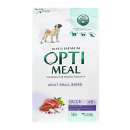 Корм сухой Optimeal с уткой для собак малых пород 1.5кг - Фото