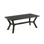 Стол Сarribe антрацит - Фото