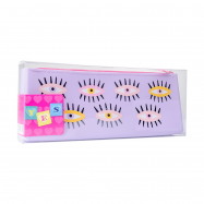 Пенал силиконовый Glamor сиреневый - Фото