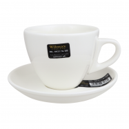 Чашка Wilmax чайная с блюдцем 300мл 1шт - Фото