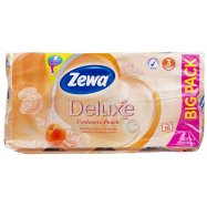 Бумага туалетная Zewa Deluxe c ароматом персика 16шт - Фото
