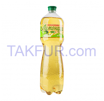 Напиток б/а Моршинська Лимонада со вкусом яблока 1.5л - Фото
