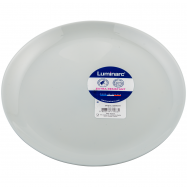 LUM ТАРІЛКА DIWALI 25 СМ. ОБ : СІРА - Фото